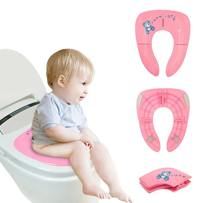 Toddler Potty Training Seat - Asiento de inodoro plegable para viaje