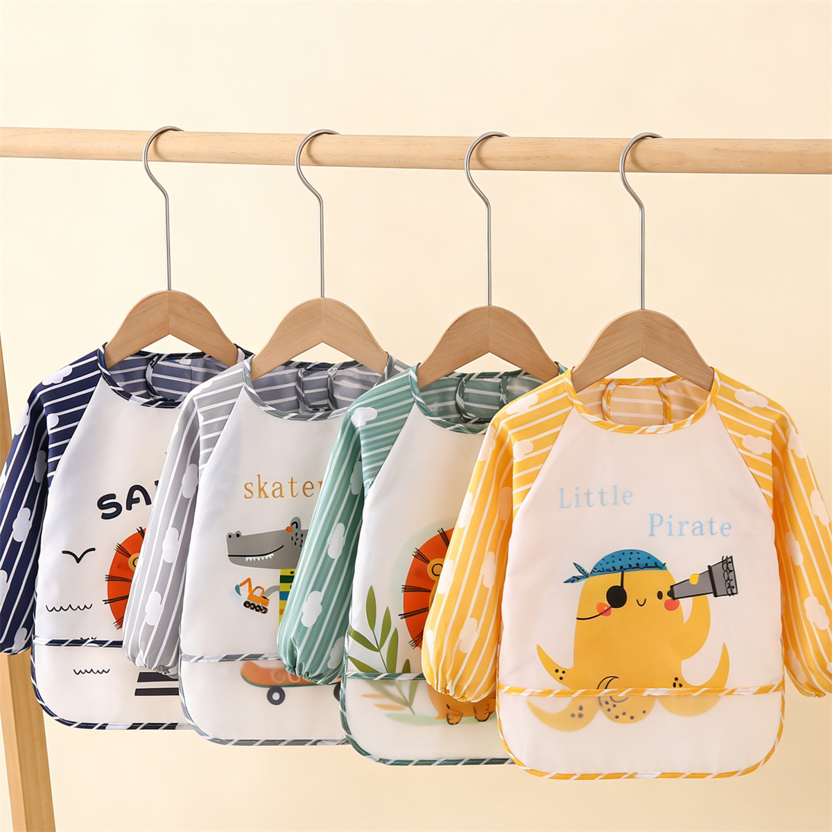 Baby Products Kit - 2 unidades de baberos impermeables de
