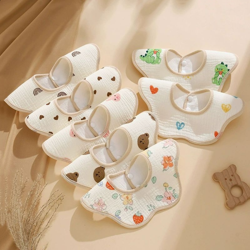Baby Products Kit - Baberos impermeables de gasa de algodón