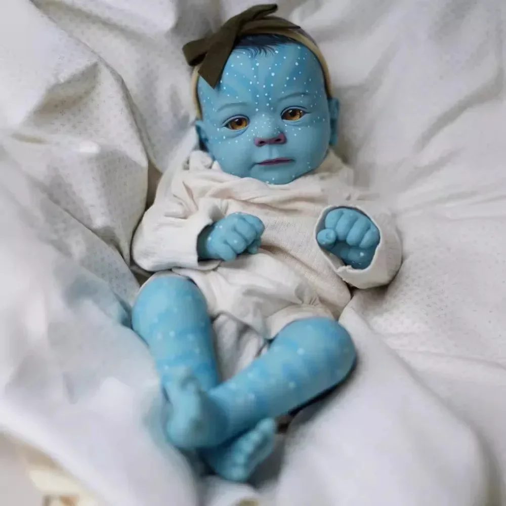 Baby Products For Skin - Muñeca Reborn terminada de 18 pulgadas,