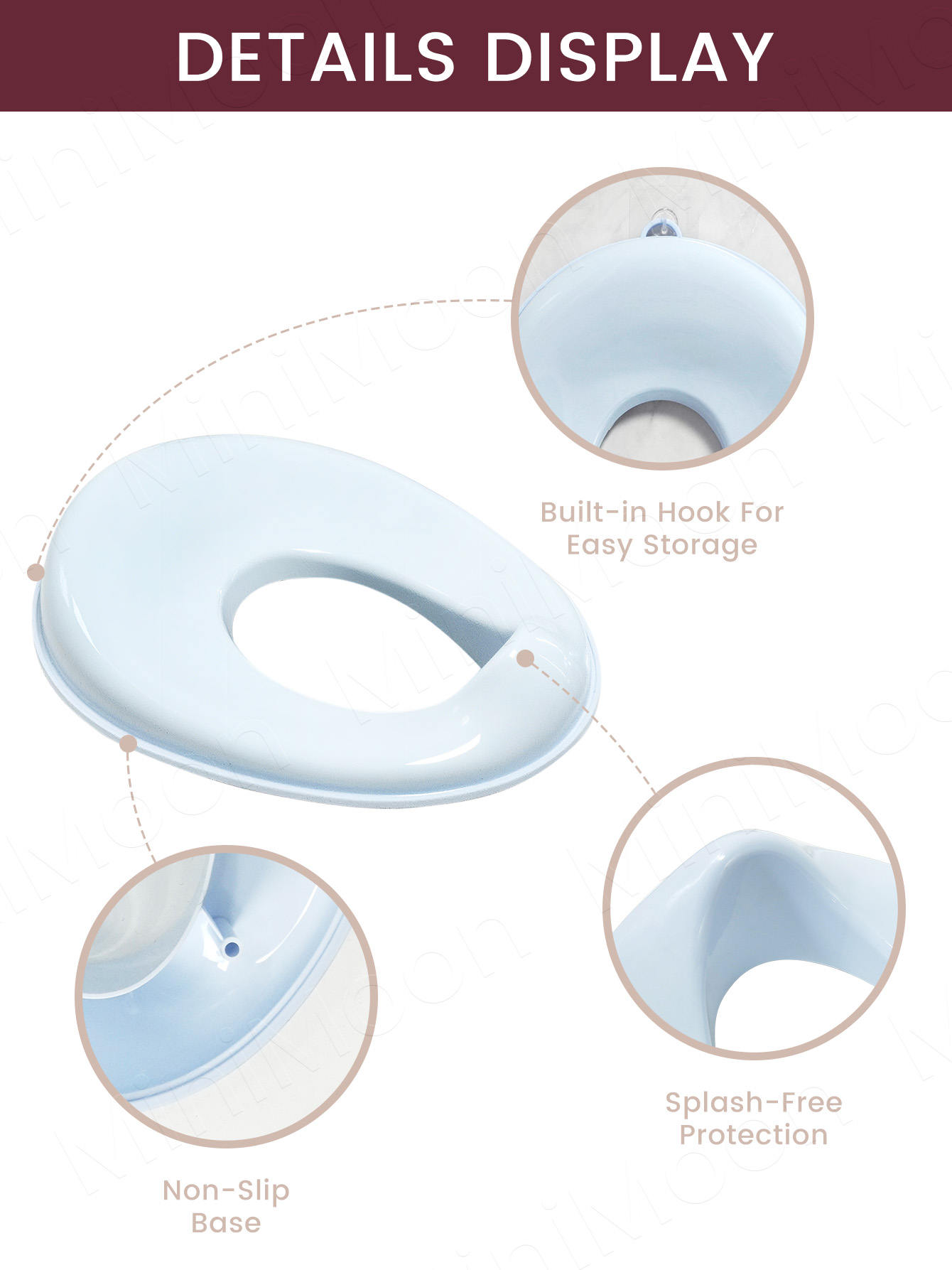 Asiento de inodoro portátil pa - Toddler Potty Training Seat reseña y precio