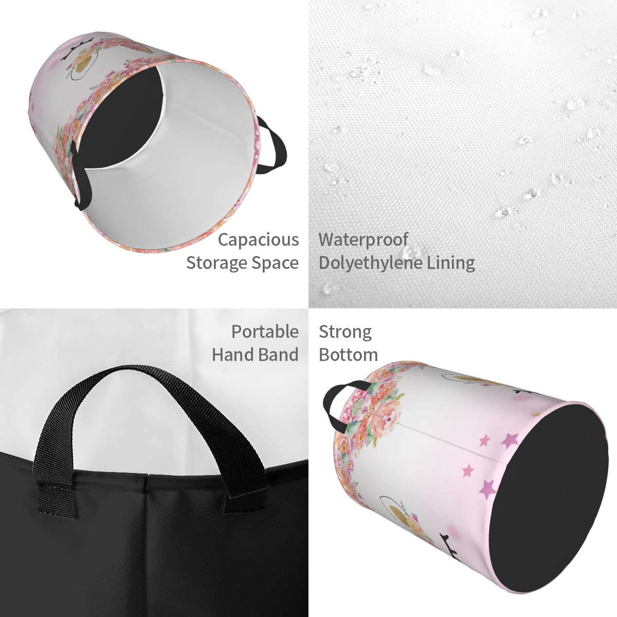 Cesta para la colada con diseñ - Baby Products Hamper reseña y precio