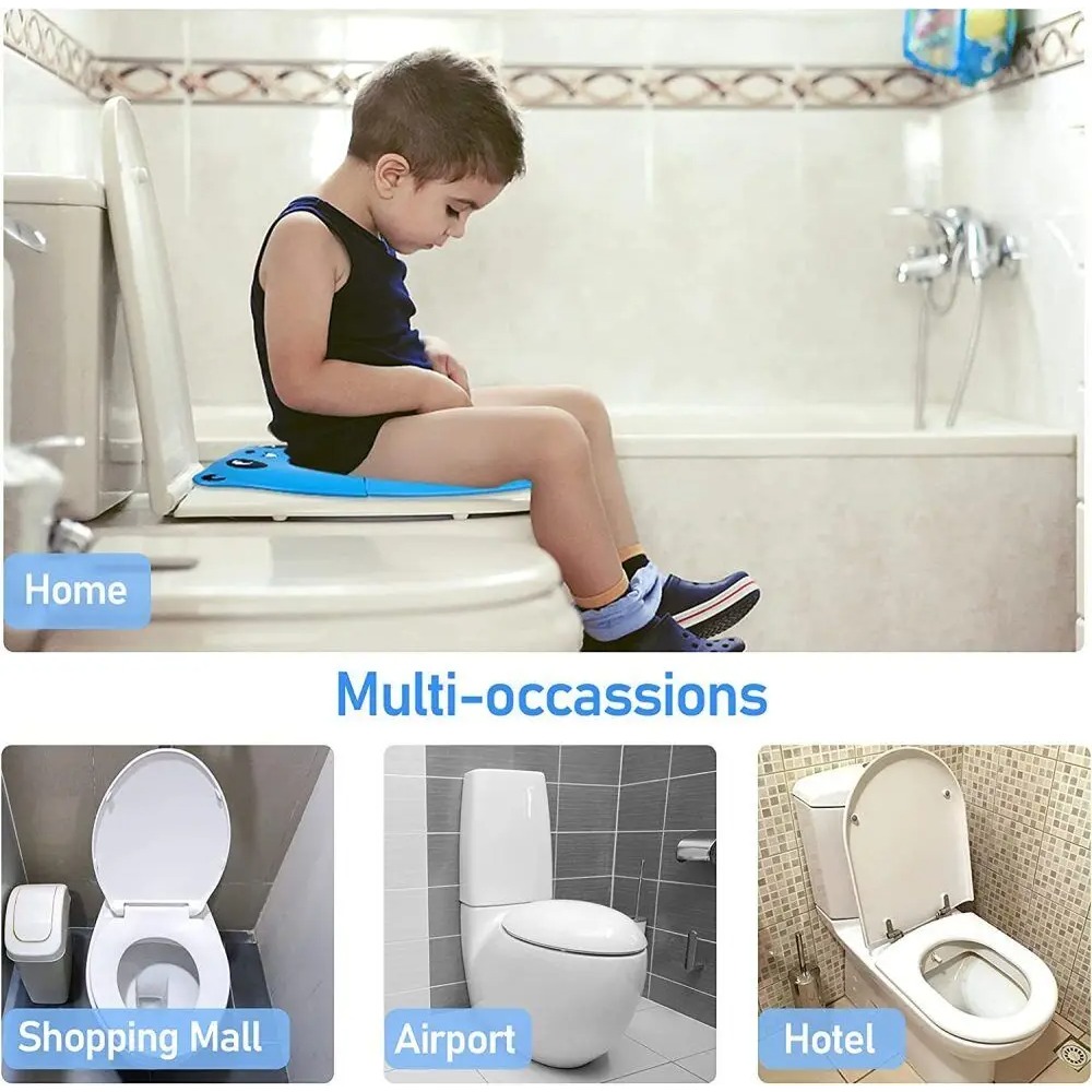 Asiento de Inodoro Plegable Po - Toddler Potty Training Seat reseña y precio