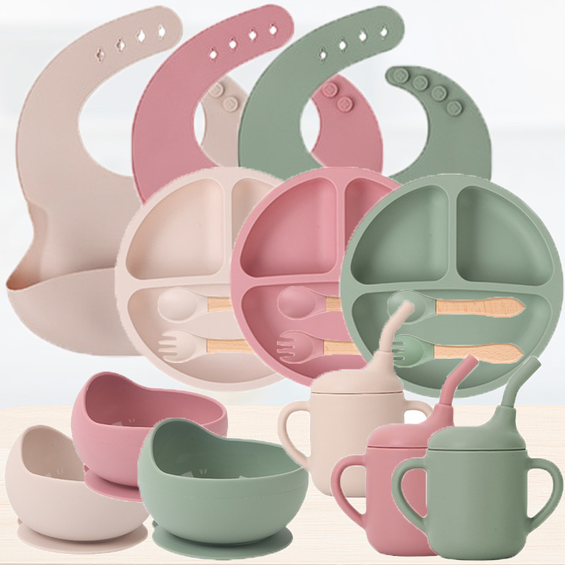 Juego de vajilla de silicona p - Baby Products Kit reseña y precio