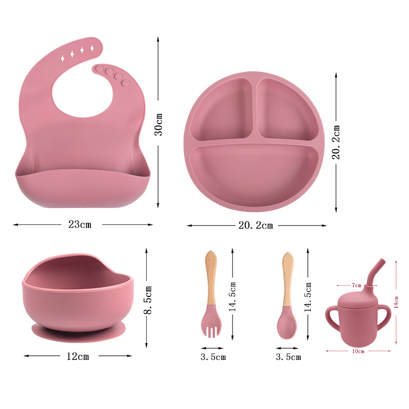 Juego de vajilla de silicona p - Baby Products Kit reseña y precio