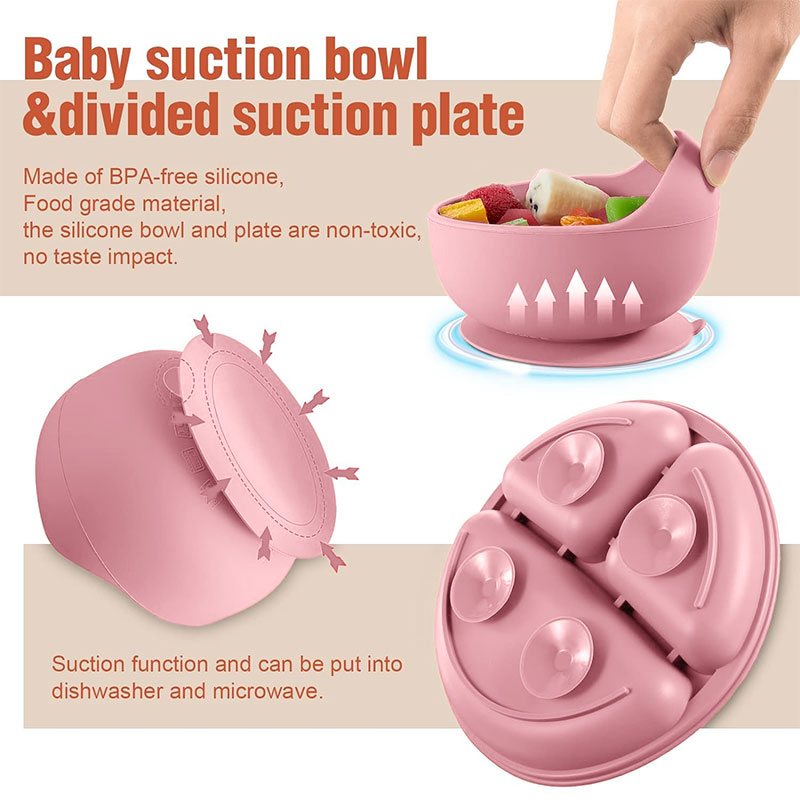 Juego de vajilla de silicona p - Baby Products Kit reseña y precio