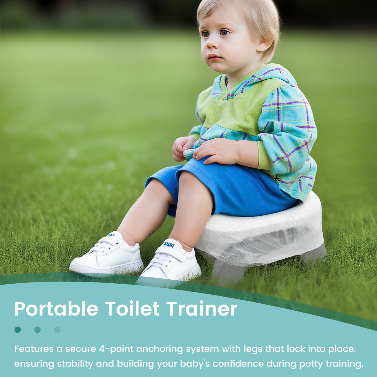 Orinal portátil Go 2 en 1, asi - Toddler Potty Training Seat reseña y precio